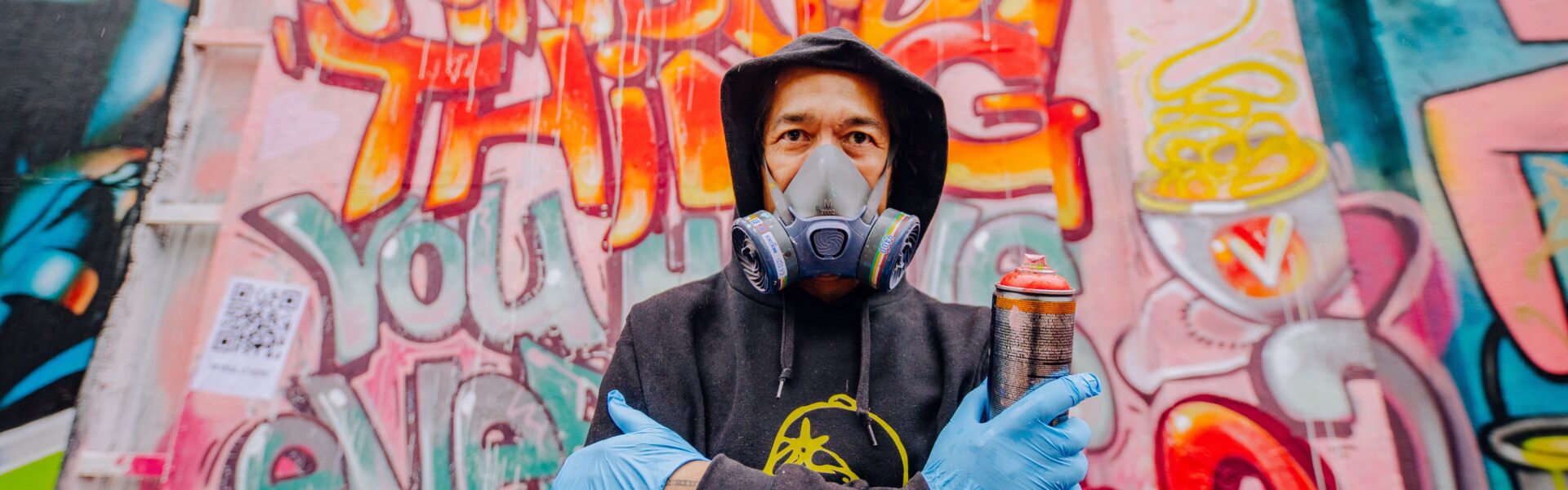 Vapiano street art Conversations over pasta